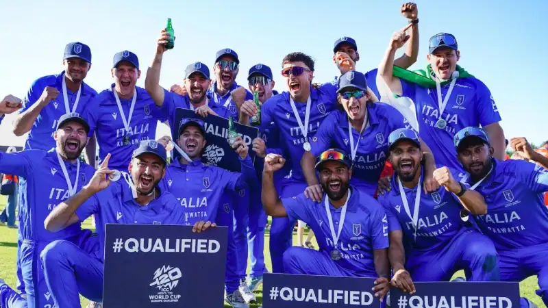 Italy Qualified For 2026 T20 World-Cup
